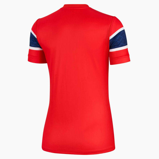 Camiseta local de la selección femenina de Noruega para el Mundial de 2026