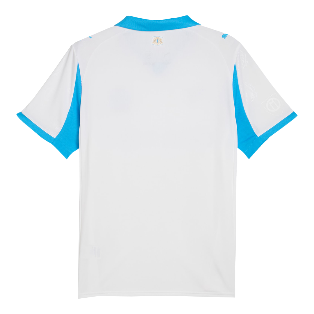 Camiseta de fútbol local del Marsella 25/26 blanca