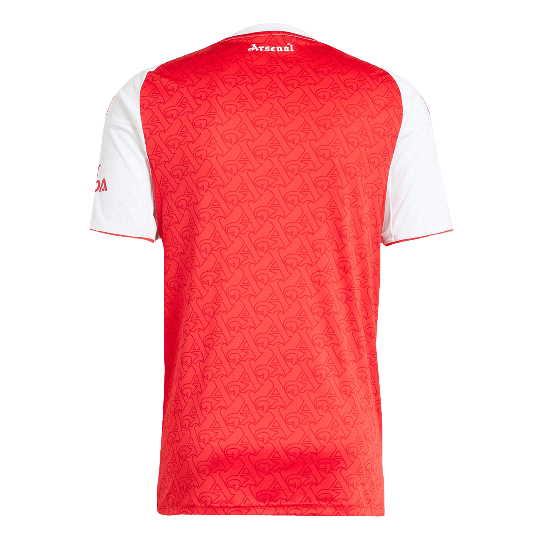 Camiseta de fútbol local del Arsenal 2025/26 roja