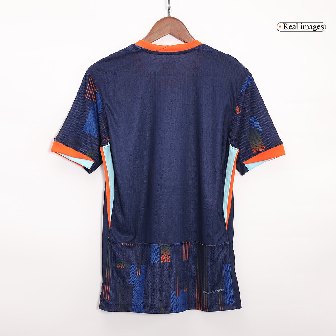 Camiseta auténtica de visitante de Holanda para la Eurocopa 2024