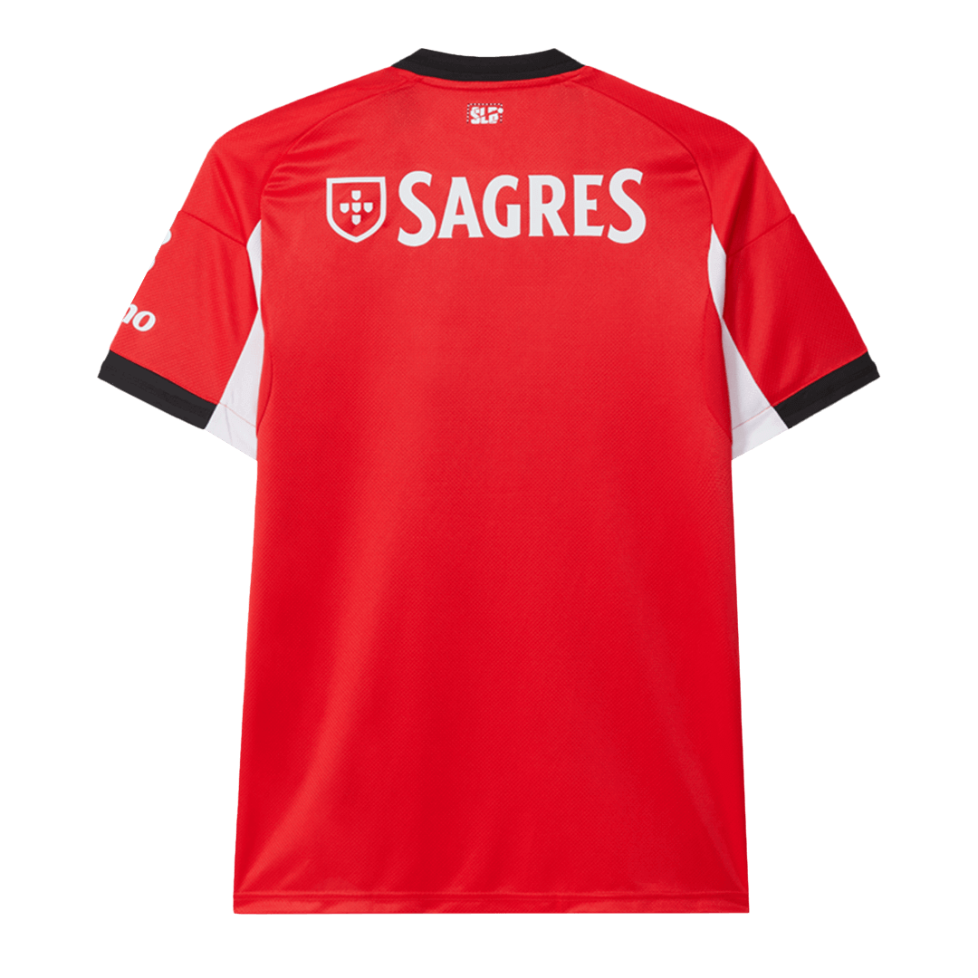 Camiseta de fútbol local del Benfica 2025/26 roja