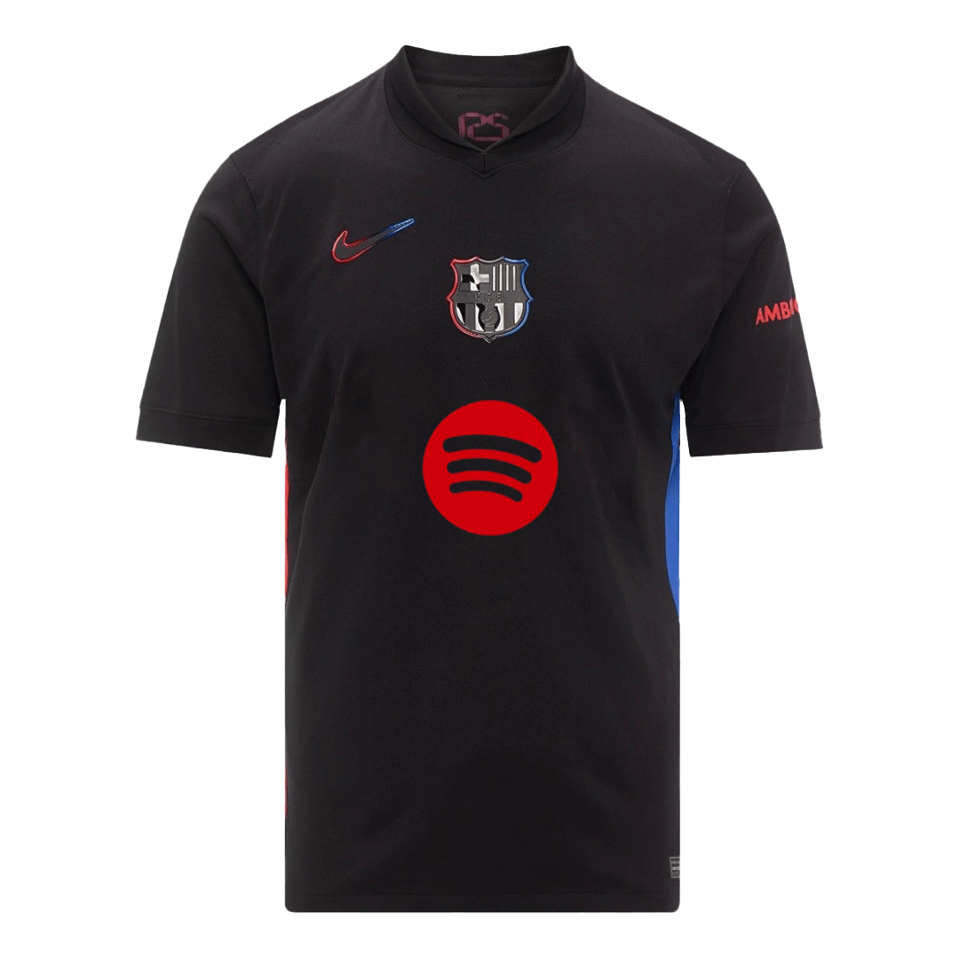Camiseta de visitante del Barcelona F.DE JONG #21 2024/25 - Logotipo de Spotify sin texto