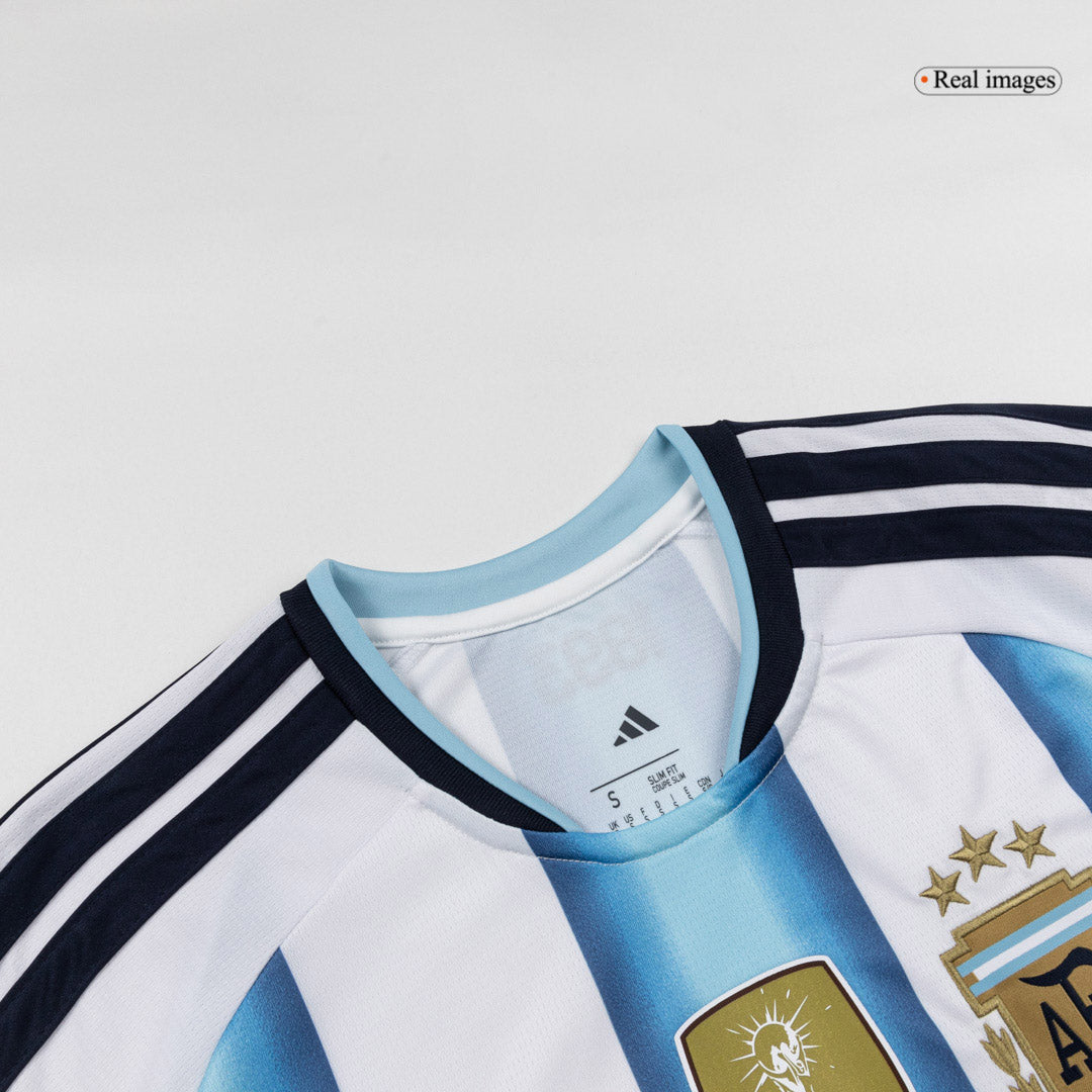 E. FERNÁNDEZ #24 Camiseta de local de Argentina para el Mundial 2026 Azul y Blanco