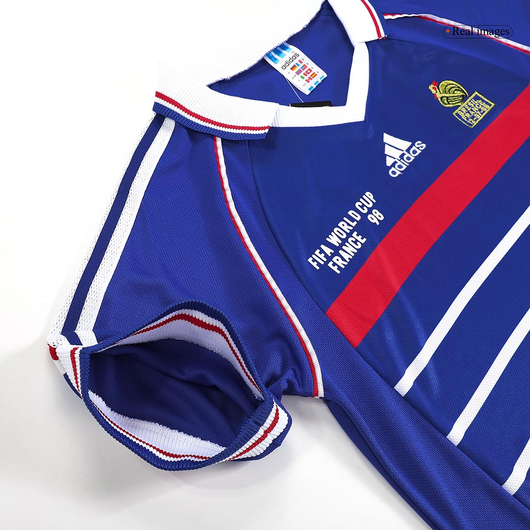 Camiseta retro de fútbol local de Francia HENRY #12 1998