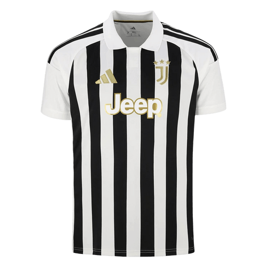 Camiseta de fútbol de la Juventus para hombre, temporada 2026/27, color blanco y negro.