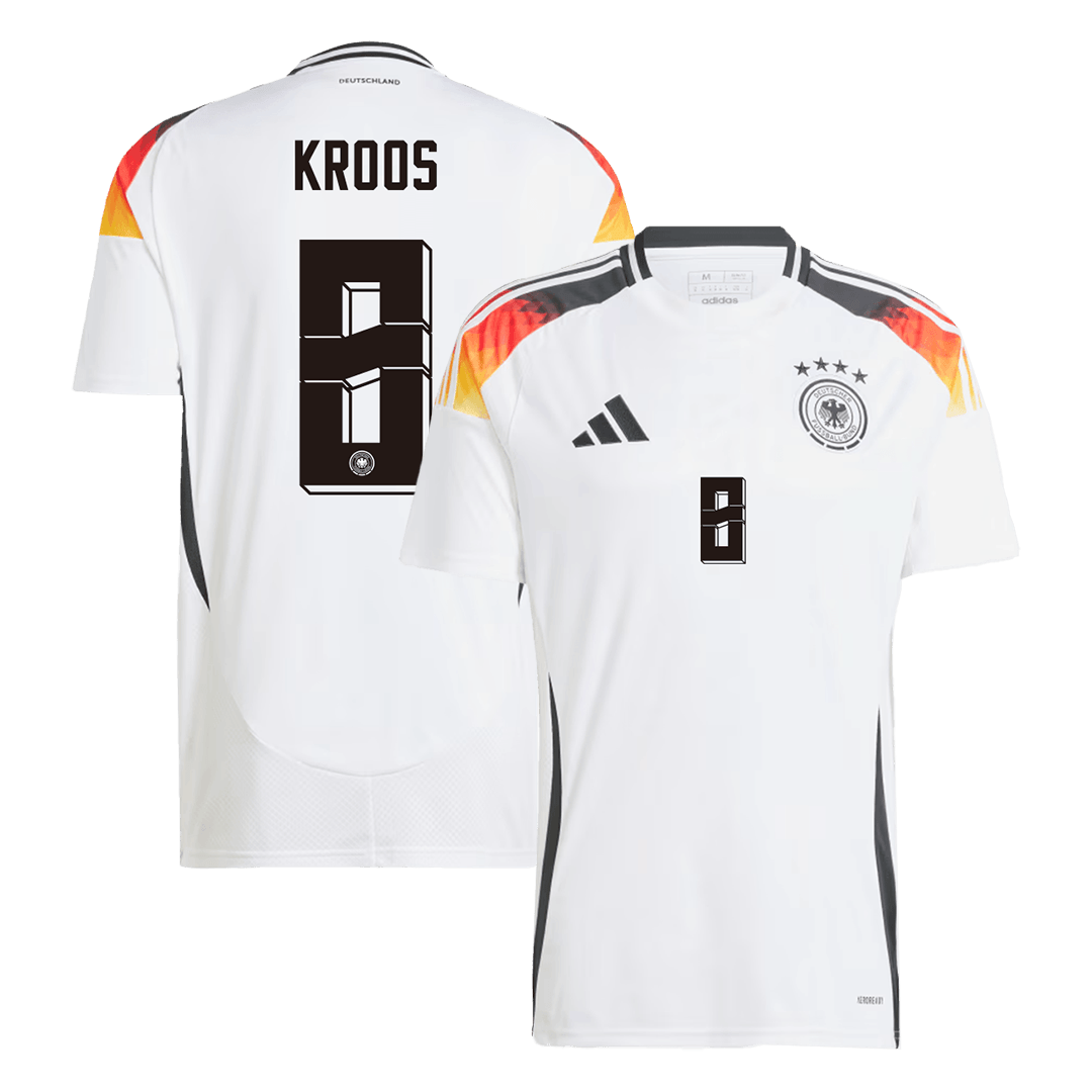 Camiseta de fútbol local de Alemania #8 de KROOS para la Eurocopa 2024
