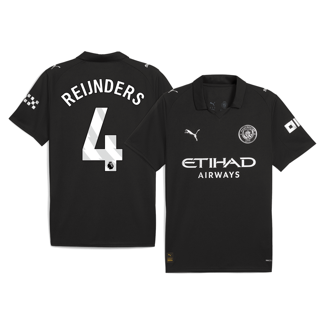 Camiseta de fútbol REIJNDERS #4 Manchester City 2ª equipación 2025/26