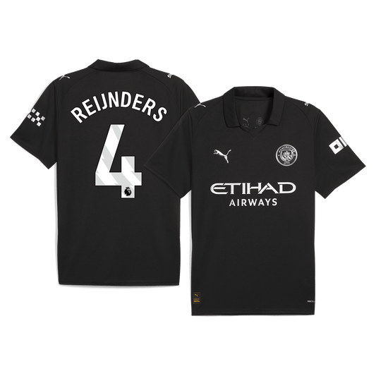 Camiseta de fútbol REIJNDERS #4 Manchester City 2ª equipación 2025/26