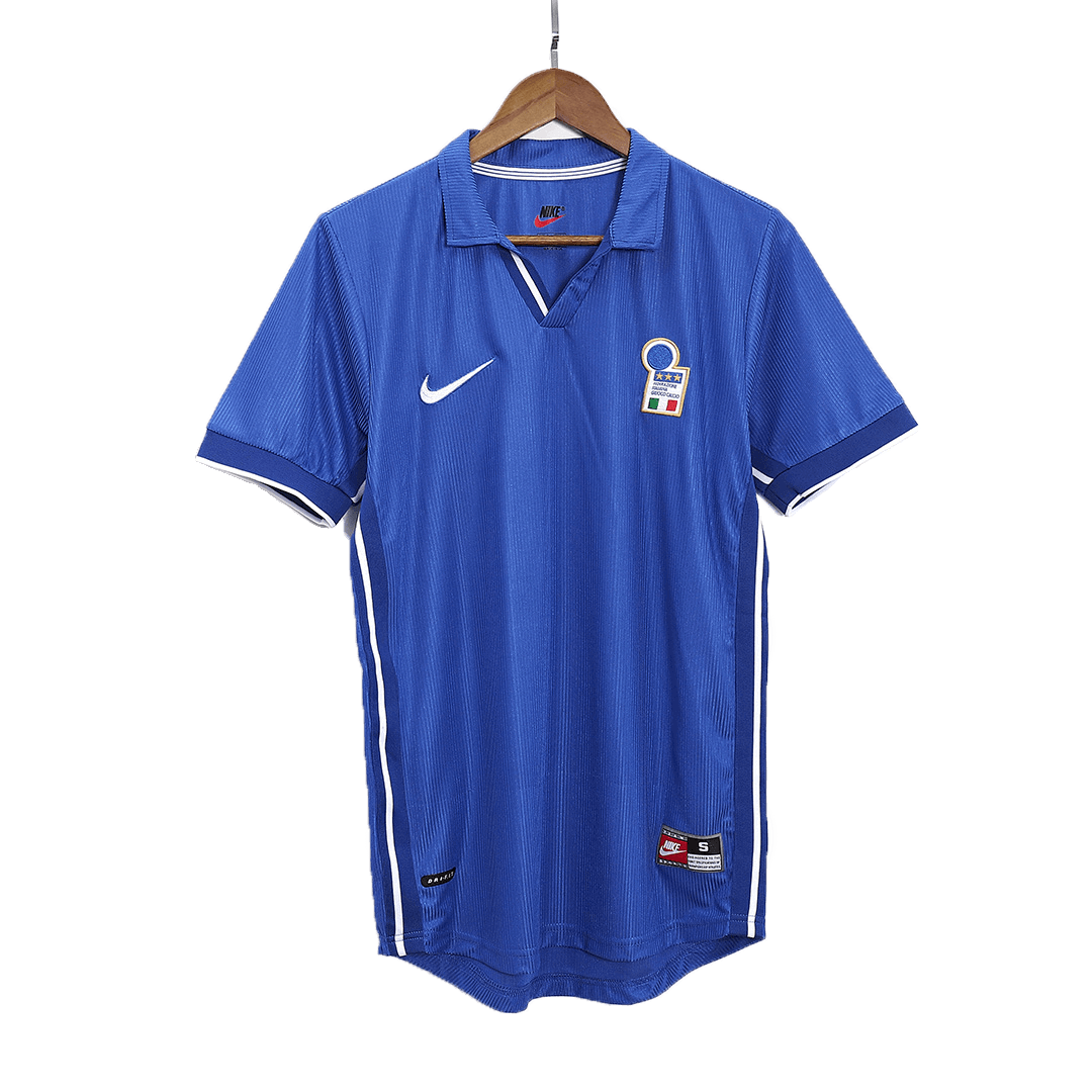Camiseta retro de fútbol local de Italia de 1998