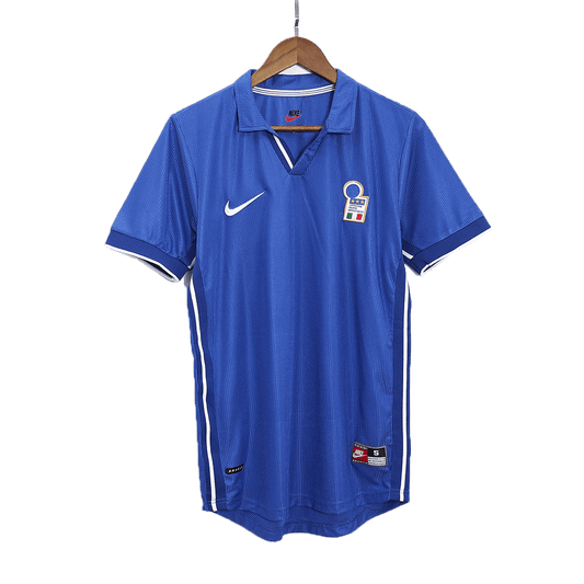 Camiseta retro de fútbol local de Italia de 1998