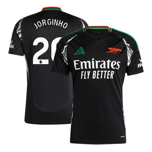 Camiseta de visitante del Arsenal JORGINHO #20 2024/25