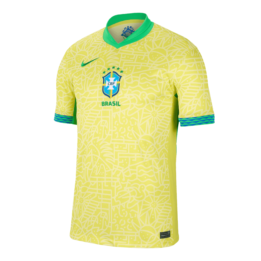 Camiseta de fútbol local de Brasil para la Copa América 2024