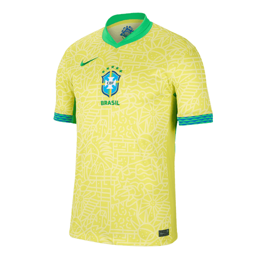 Camiseta de fútbol local de Brasil para la Copa América 2024