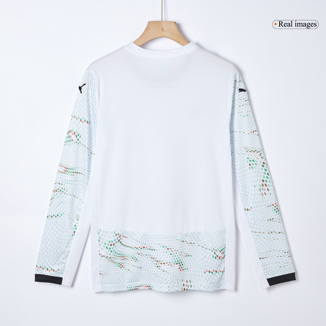 Camiseta de fútbol de manga larga visitante de Portugal RONALDO #7 2025, blanca