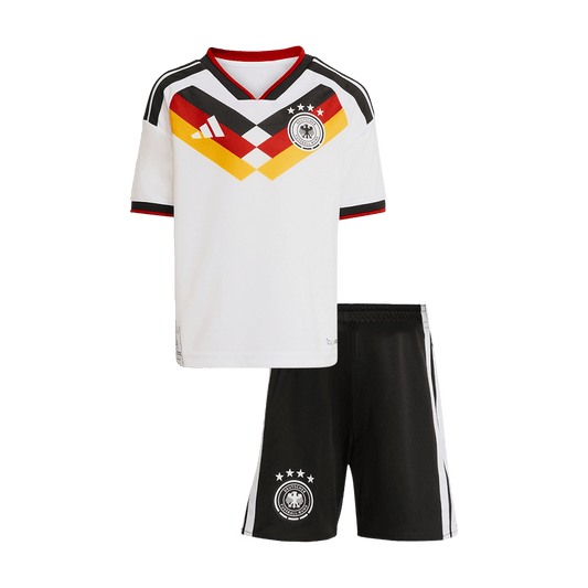 Kit de fútbol local de Alemania para niños (camiseta y pantalón corto) 2026