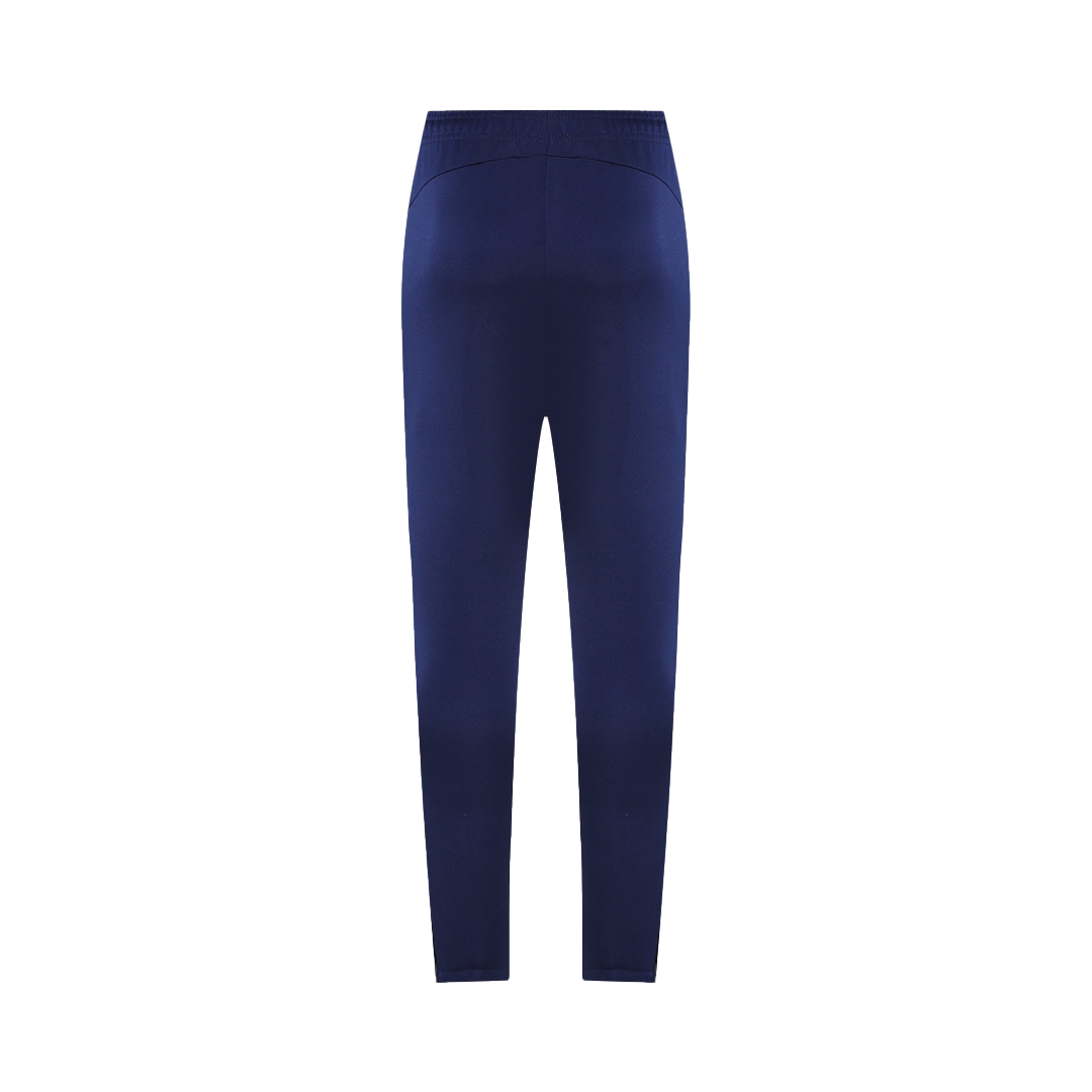 Kit de entrenamiento del Barcelona 25/26 (Chaqueta + Pantalón) Azul Marino y Naranja