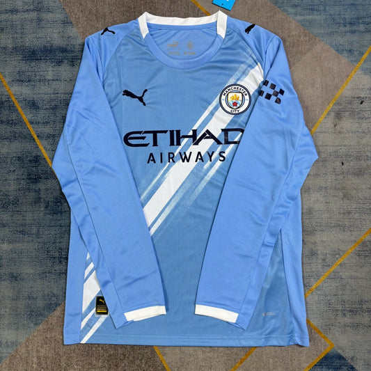 Camiseta de manga larga de local del Manchester City (25/26)