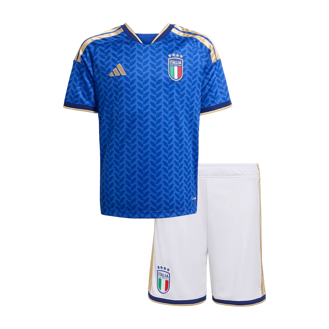 Kit de camiseta de fútbol local de Italia para niños (camiseta y pantalón corto) 2025/26
