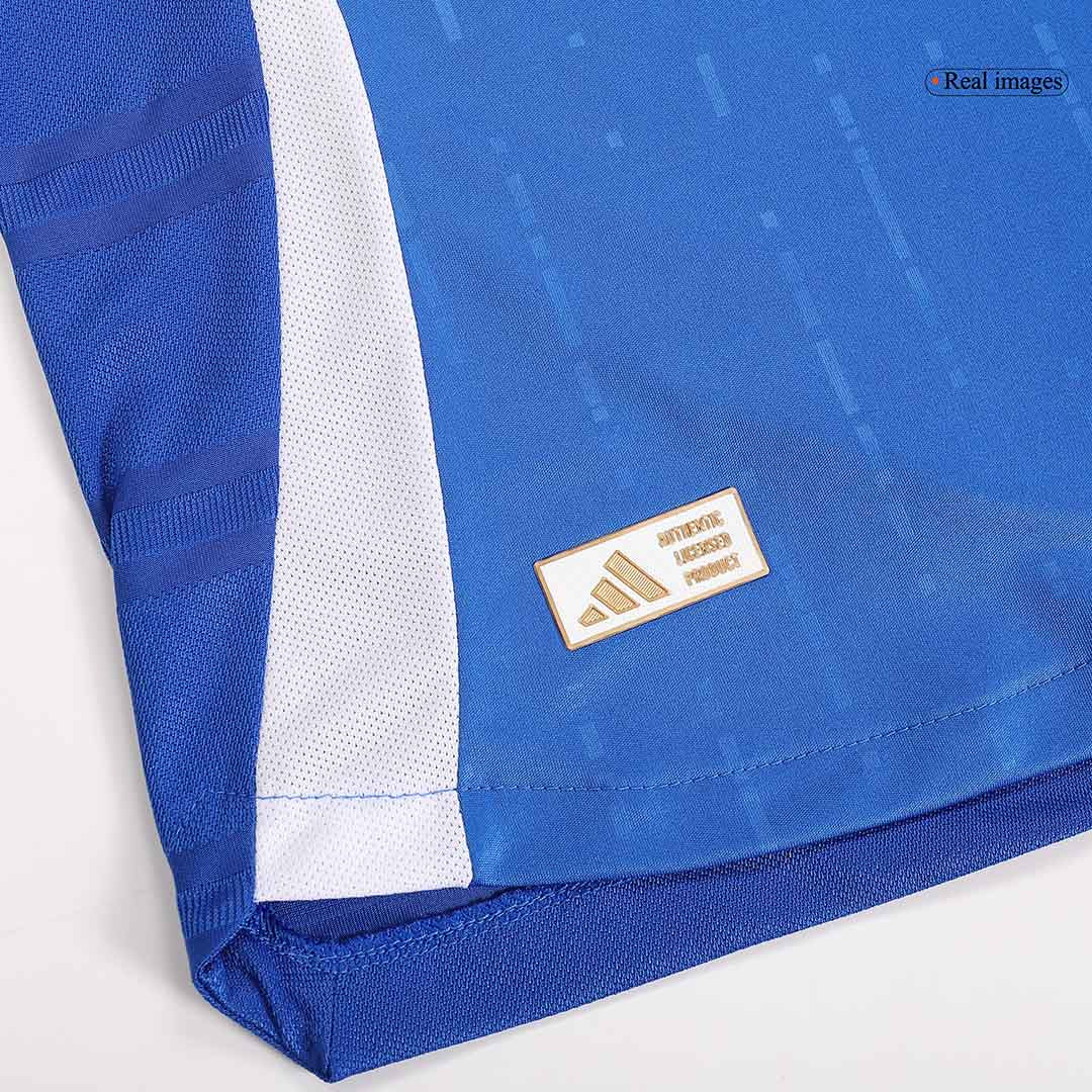 Camiseta de fútbol local auténtica de CHIESA #14 de Italia para la Eurocopa 2024