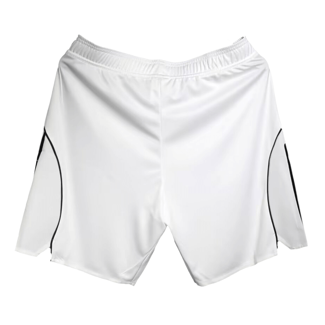 Pantalón corto de fútbol local auténtico del Manchester United 25/26 blanco