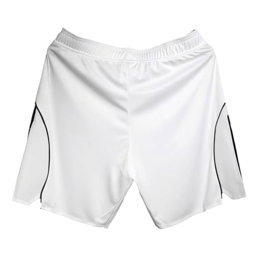 Pantalón corto de fútbol local auténtico del Manchester United 25/26 blanco