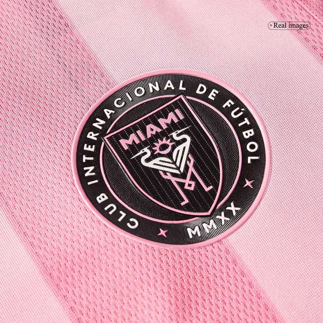 Camiseta de fútbol local auténtica DE PAUL #7 del Inter Miami CF 2025, rosa