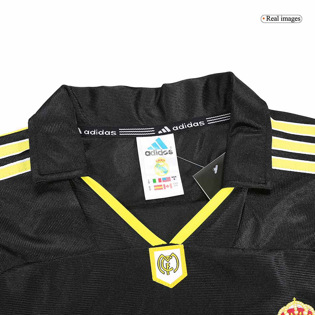 Camiseta de fútbol vintage de visitante del Real Madrid 99/01