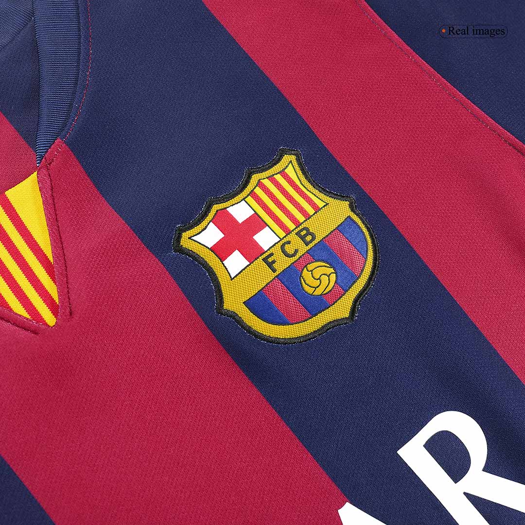 Camiseta de fútbol retro SUÁREZ #9 2014/15 Barcelona local