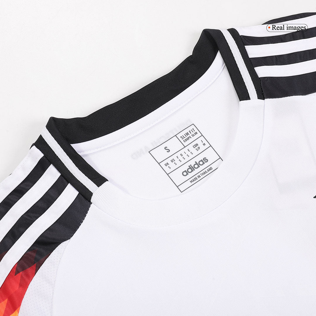 Camiseta de fútbol local de Alemania para mujer, Eurocopa 2024