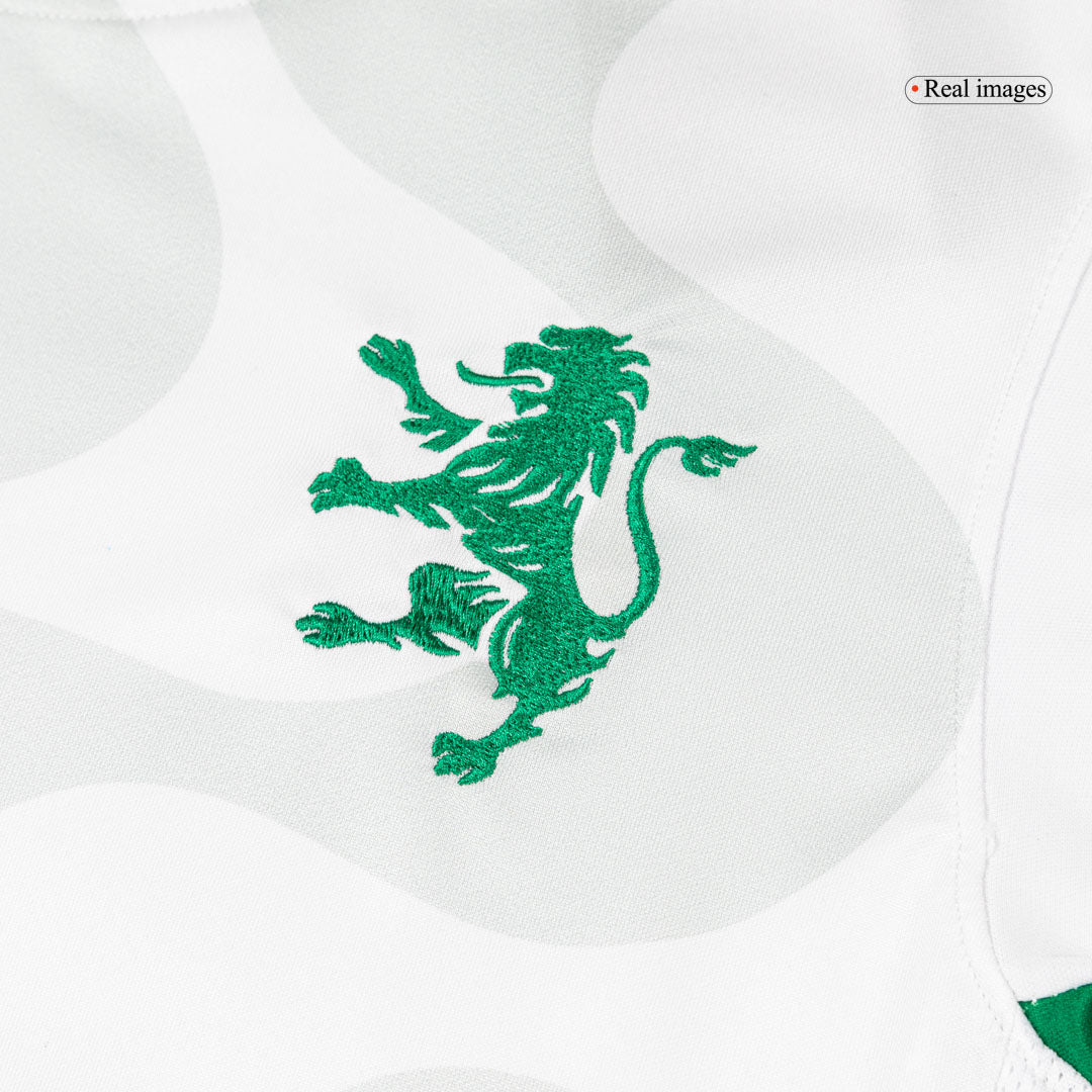 Camiseta de fútbol alternativa del Sporting CP 25/26 blanca