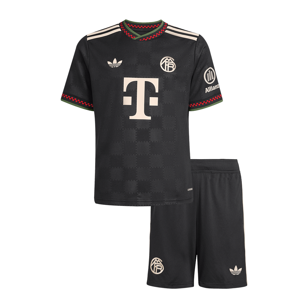 Kit de fútbol de visitante del Bayern Múnich para niños (camiseta y pantalón corto) 2025/26