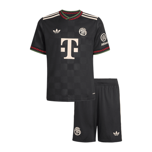 Kit de fútbol de visitante del Bayern Múnich para niños (camiseta y pantalón corto) 2025/26