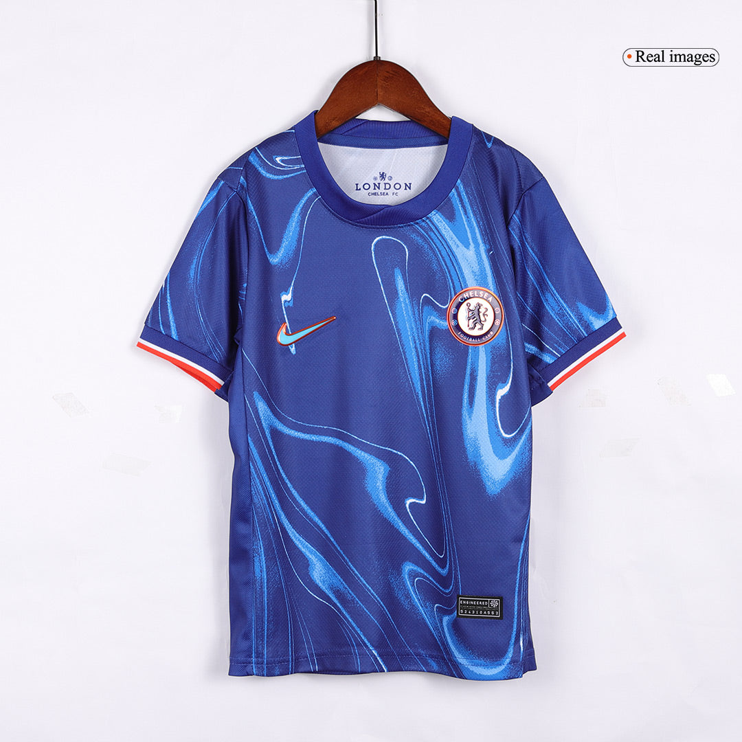Kit de fútbol local del Chelsea para niños (camiseta y pantalón corto) 2024/25