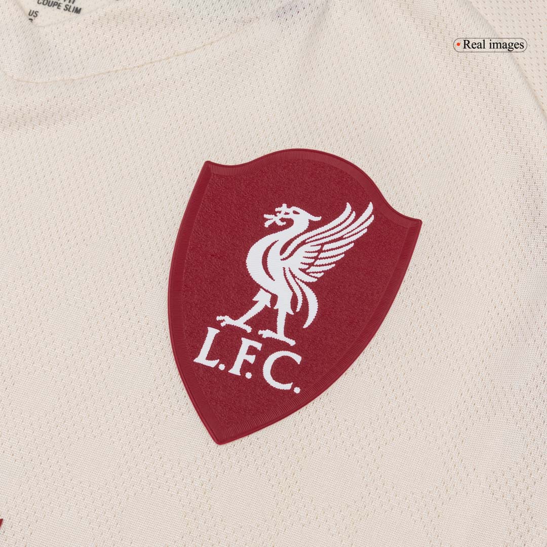 Auténtica camiseta de fútbol SZOBOSZLAI #8 Liverpool visitante 2025/26