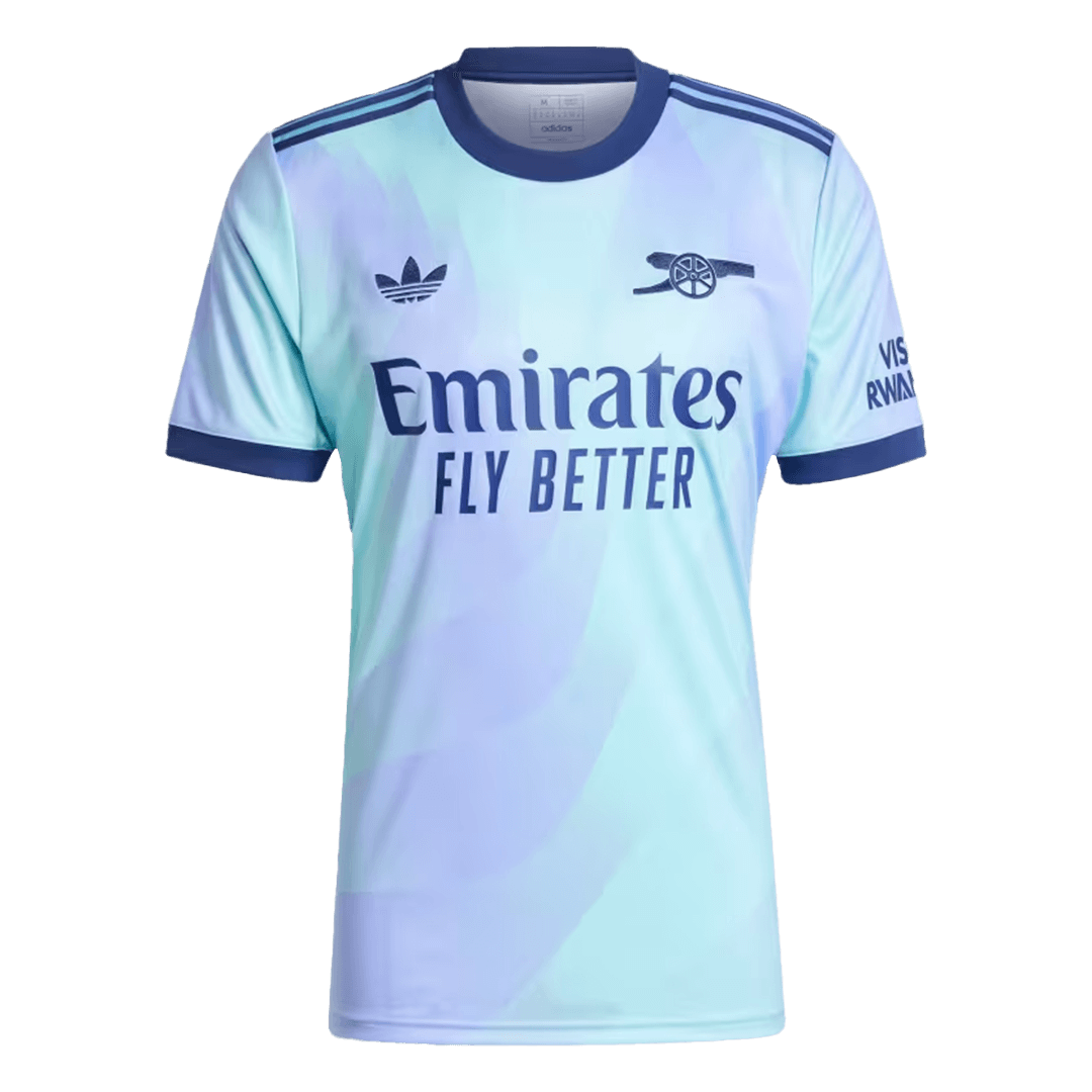 Camiseta de fútbol de visitante SAKA #7 del Arsenal (tercera equipación)
