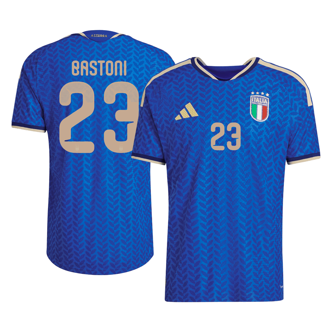 Camiseta de local de Italia BASTONI #23 para hombre, Copa Mundial 2026 - Corte ajustado
