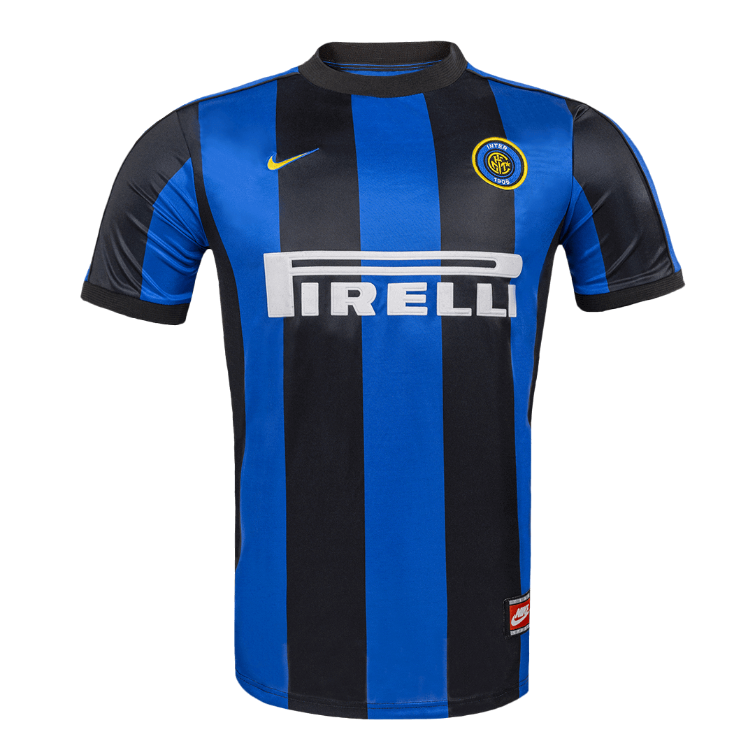 Camiseta retro de fútbol local del Inter de Milán 1999/00