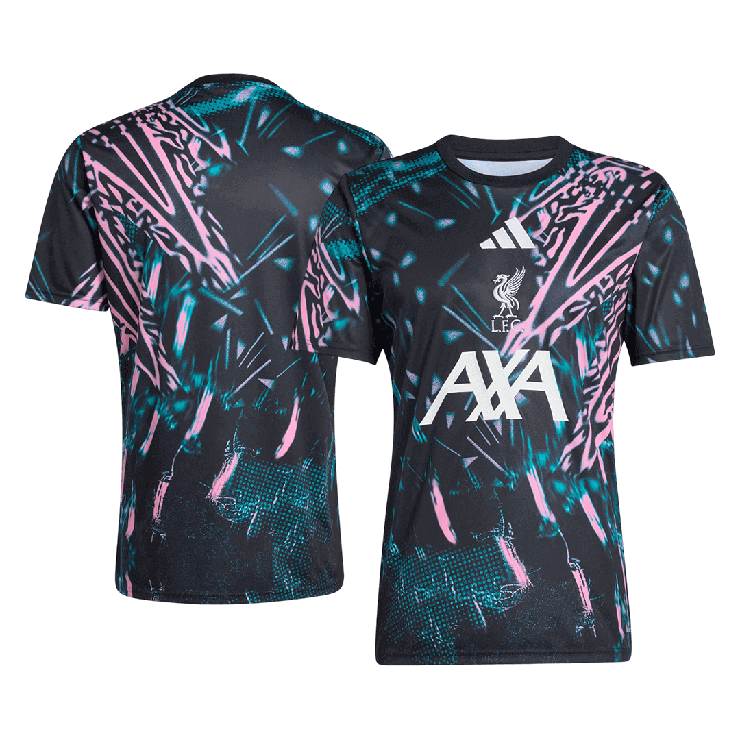 Camiseta de fútbol prepartido del Liverpool 2025/26