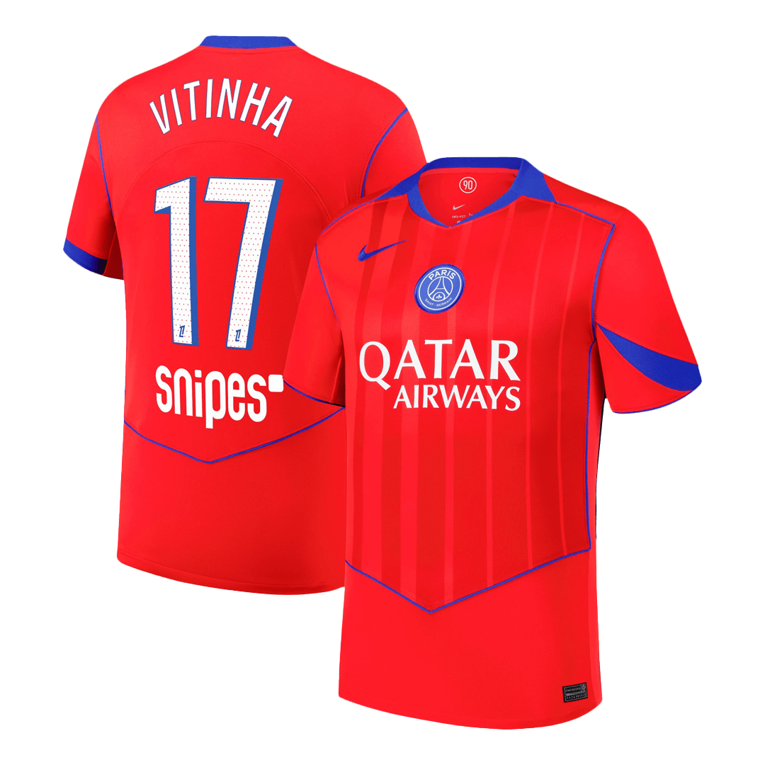 Camiseta de fútbol VITINHA #17 PSG Tercera equipación 2025/26
