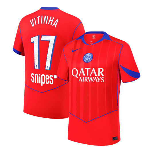 Camiseta de fútbol VITINHA #17 PSG Tercera equipación 2025/26