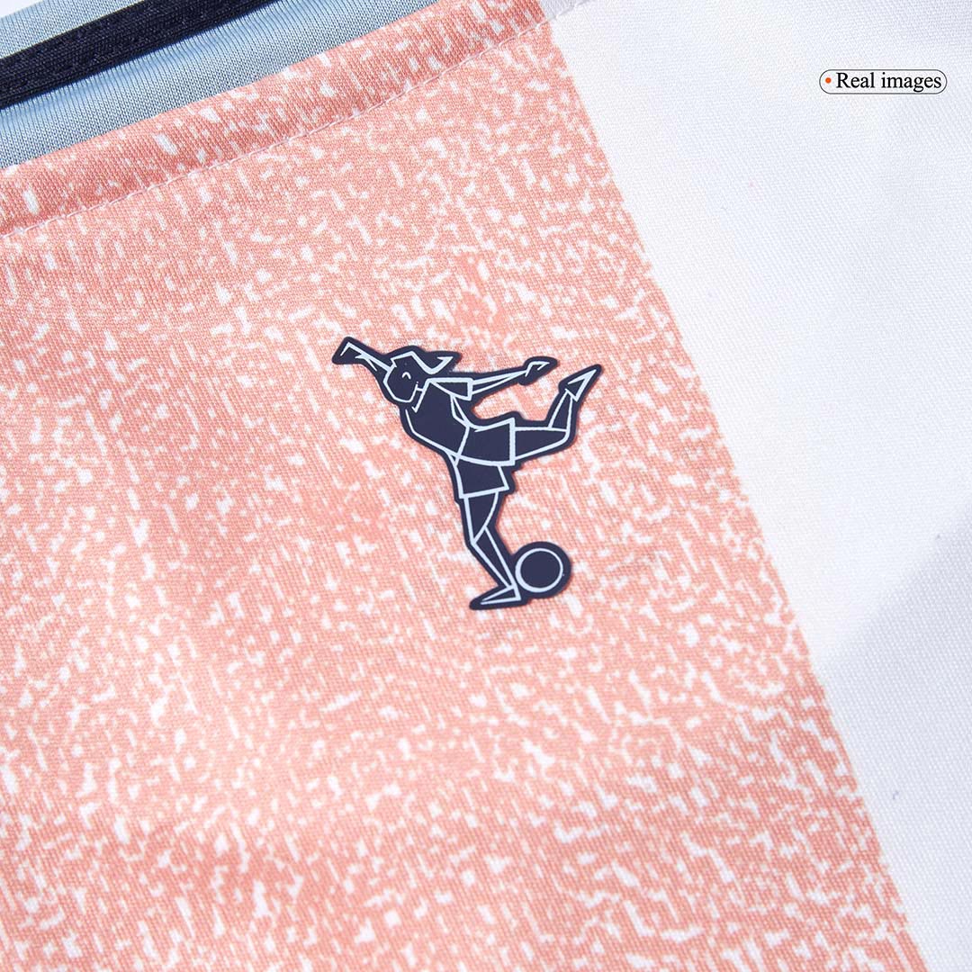 Camiseta de fútbol visitante de España 2025 para hombre - Eurocopa femenina