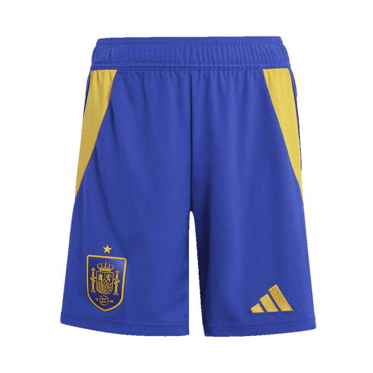Pantalón cortos de fútbol de la selección española de fútbol de la Eurocopa 2024