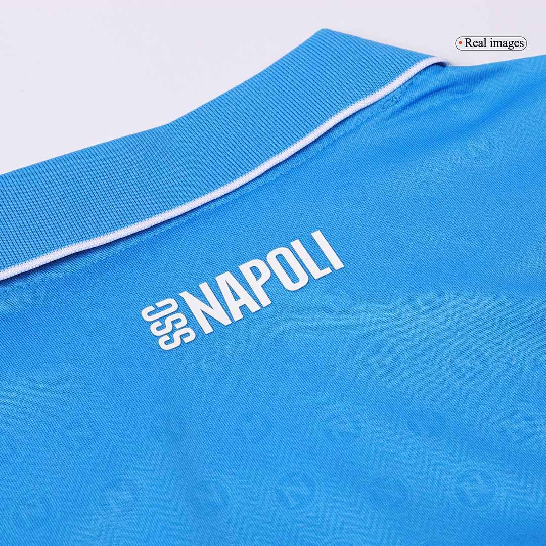 Camiseta de fútbol local auténtica del Napoli 2024/25