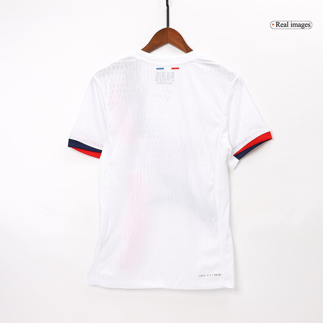 Camiseta de fútbol visitante auténtica del PSG 2024/25