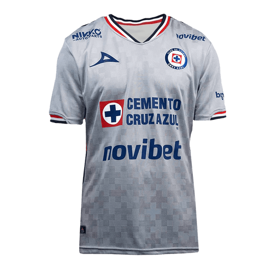 Camiseta de visitante de Cruz Azul 2025/26 gris