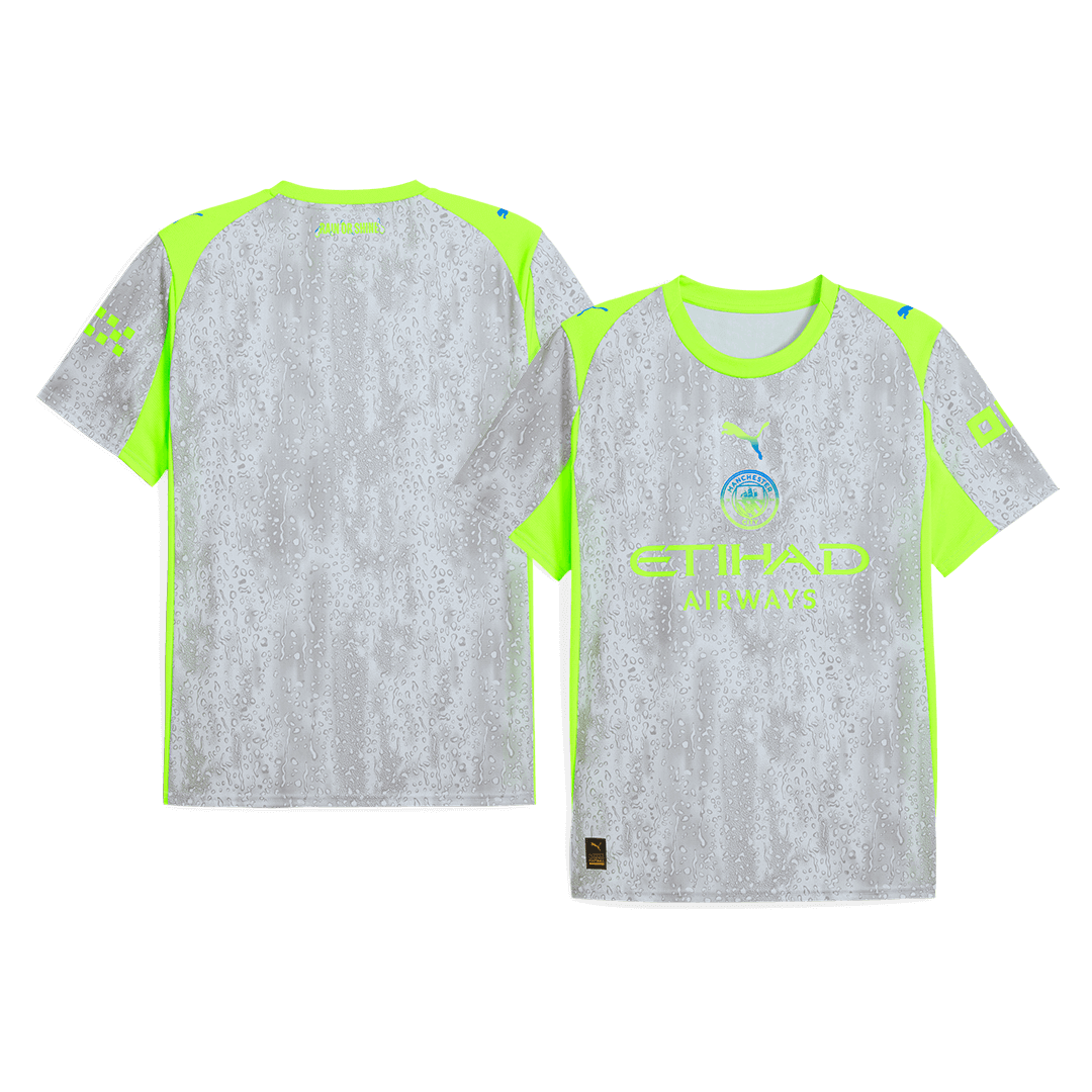 Kit de fútbol visitante del Manchester City (camiseta y pantalón corto) 2025/26