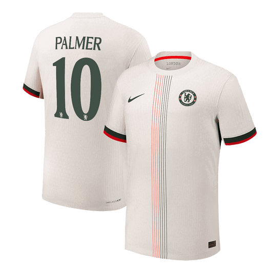 Camiseta de visitante auténtica Palmer #10 del Chelsea 2025/26, blanca - UCL