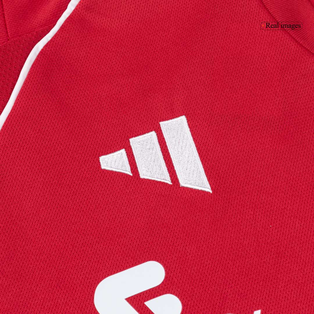 Camiseta de fútbol local del Liverpool para mujer 25/26, roja