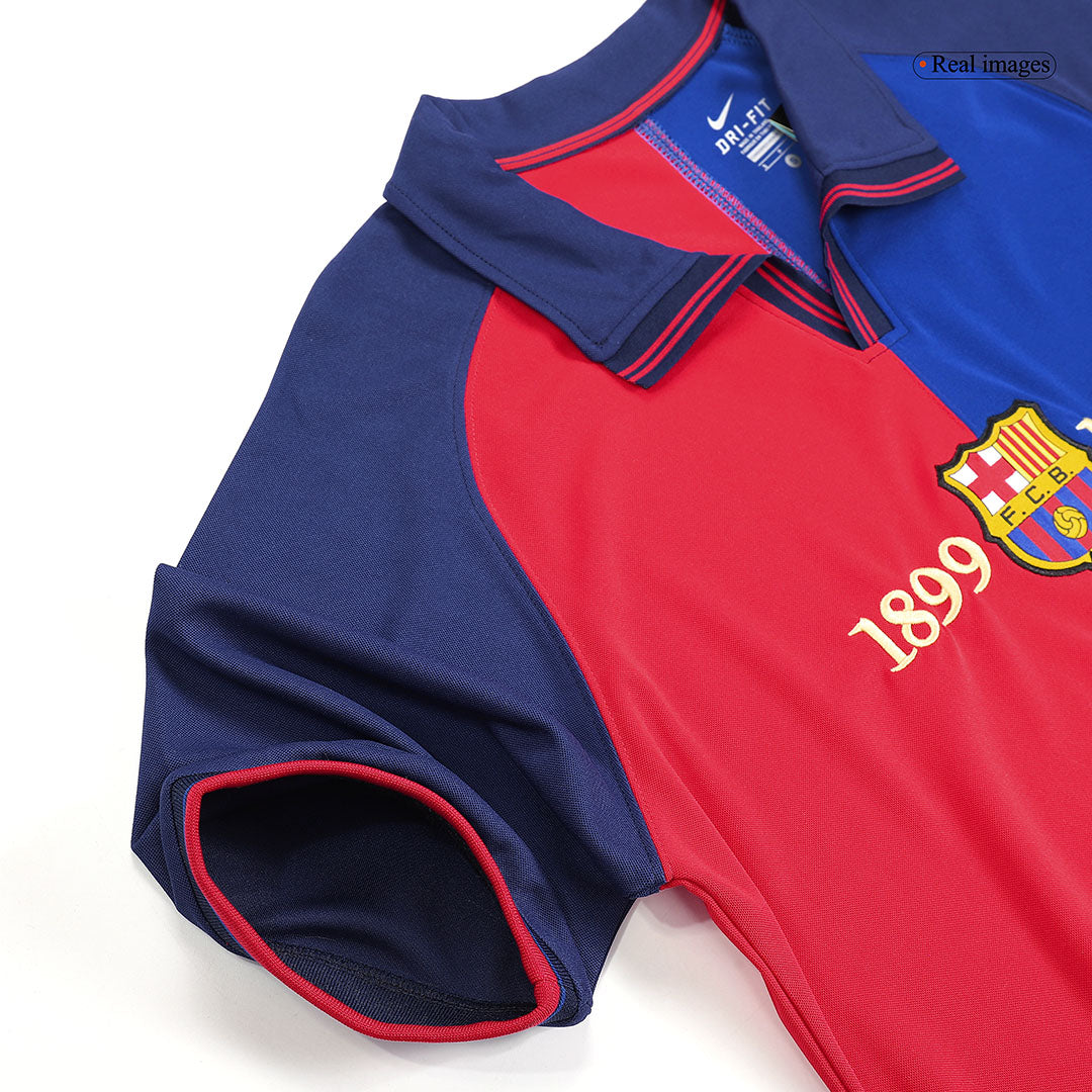 Camiseta de fútbol retro de local del Barcelona 1999/00