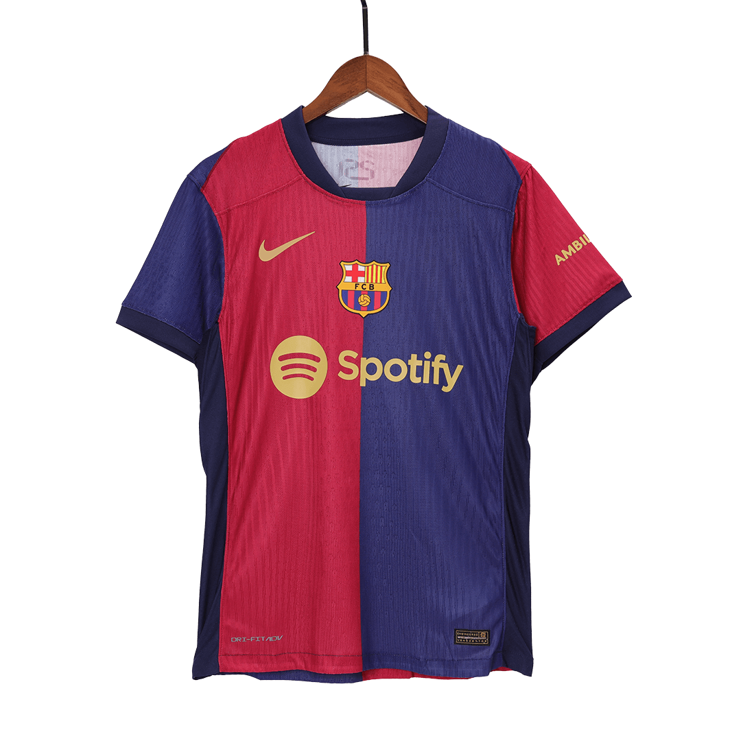 Camiseta de fútbol local auténtica del Barcelona 2024/25 (antiguo patrocinador)